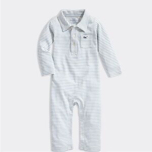 Vineyard Vines Baby 6-12 Months Striped Onesie